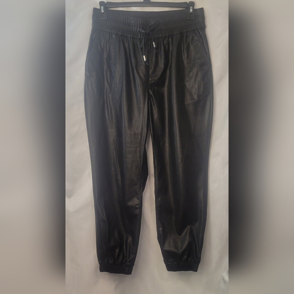Blank NYC Pants - BLANKNYC Faux leather joggers